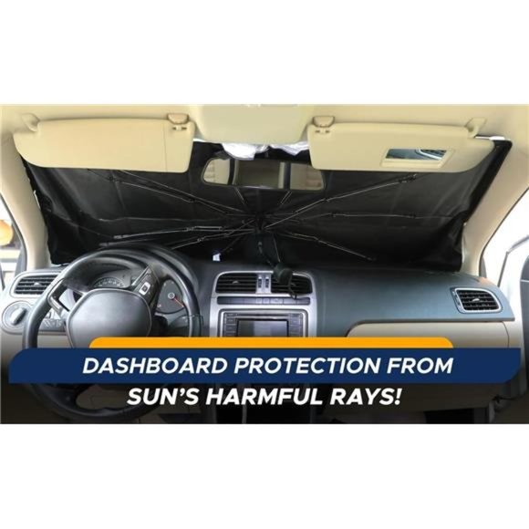 Umbrella Sunshade for Car | Reflects UV Rays and Protects Dashboard from Sun - Picture 5 of 6